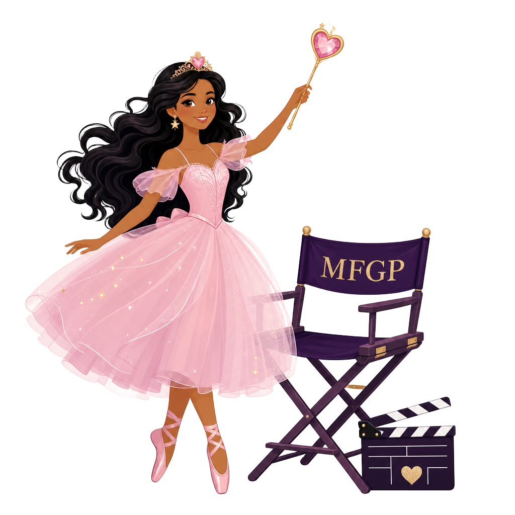 MFGP fairy mascot illustration
